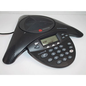 Polycom SoundStation‎ 2 Conference Phone 2201-16200-601 With Plug